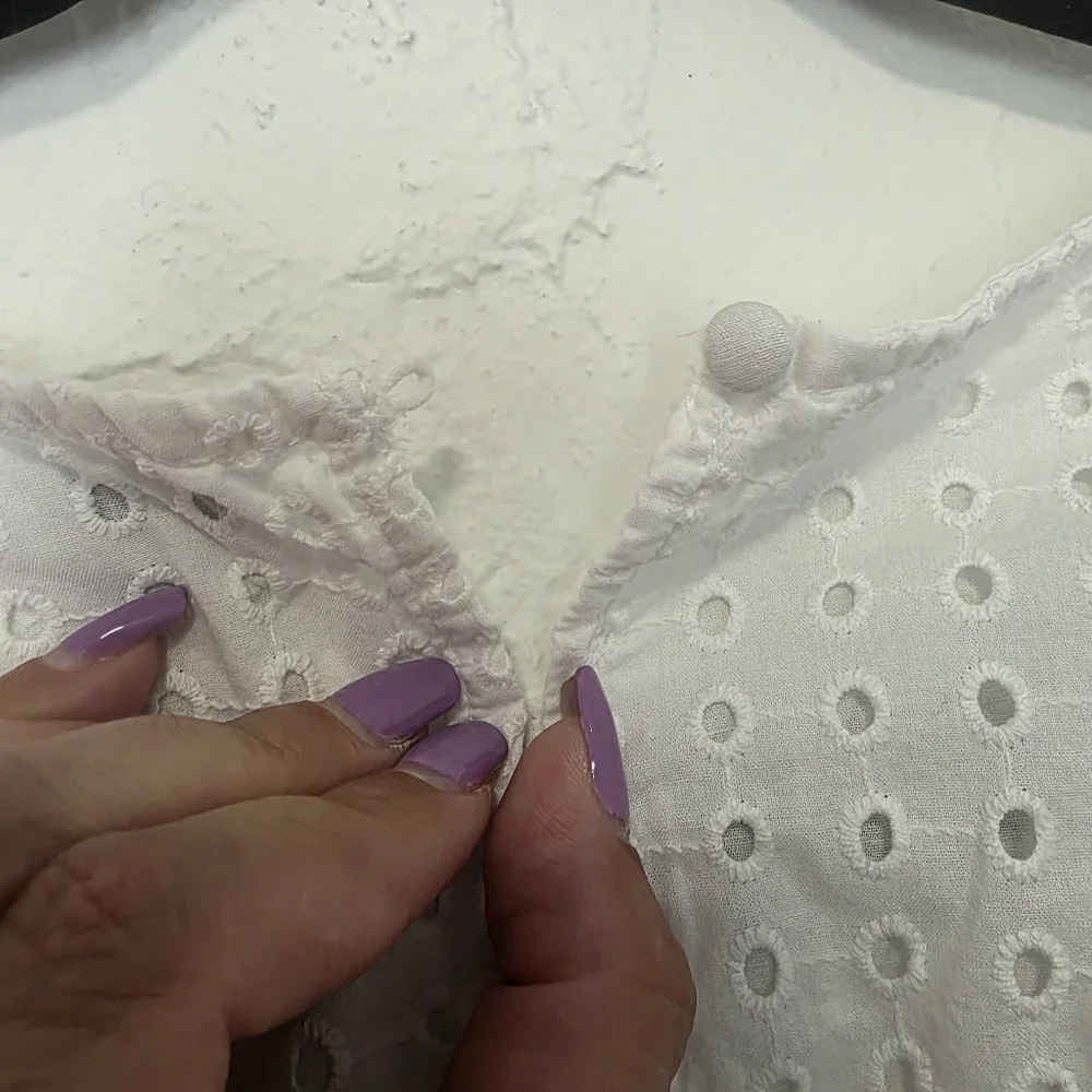 A New Day Target Emroidered White Top Size Large - Picture 8 of 12